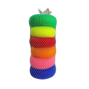 Plastic Scrubber 6Pcs Set